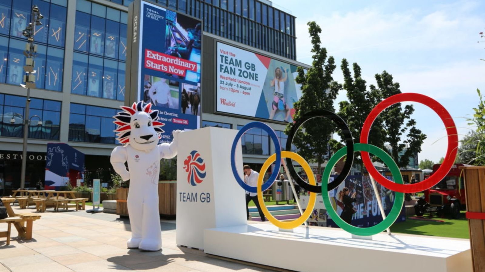 Paris 2024 The King’s Cross Fanzone: A friendly event at the heart of London