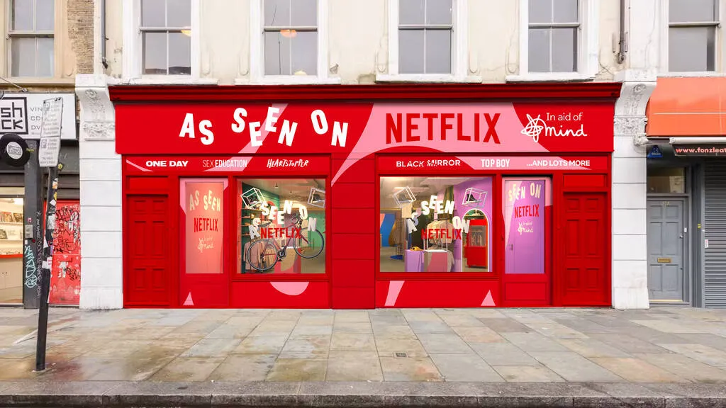 As Seen on Netflix: A pop-up Shop for fans